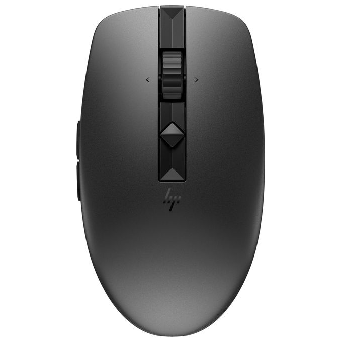 HP 6E6F0AA 715 Mouse Multidispositivo Ricaricabile Wireless Bluetooth 5.3 7 Pulsanti 3000 DPI Ambidestro Clic Silenzioso colore Nero