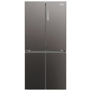 Haier HCR3818ENMD Cube 83 Serie 3 Frigorifero 4 Porte 467 L 181,5 cm Classe E 35 dB Total No Frost colore Grigio
