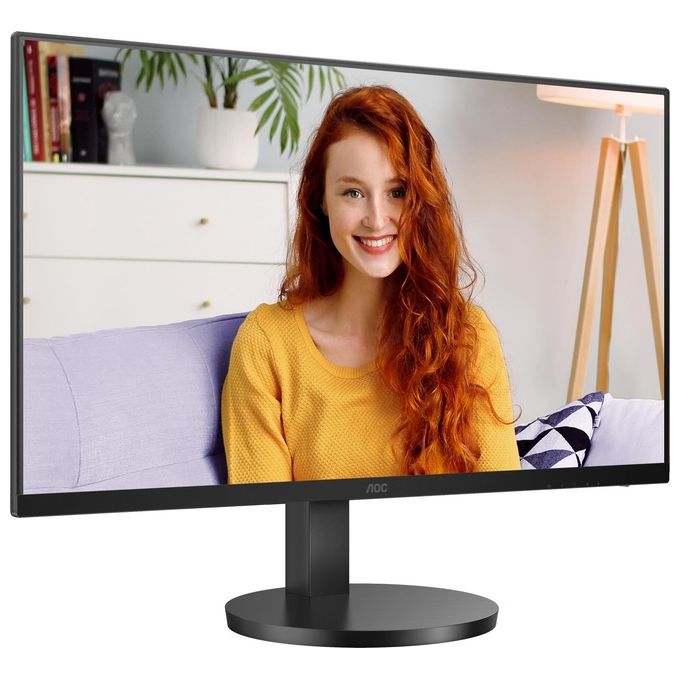 AOC U27B3AF Monitor PC 27'' 4K Ultra HD IPS 3840x2160 60Hz HDR10 Adaptive Sync Altoparlanti Regolazione Altezza colore Nero