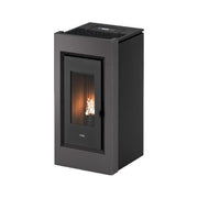 Cadel 7022074 PRINCE Stufa a Pellet Libera Installazione Potenza 10 5 kW Classe Energetica A+ (2021) 515x547x1099 cm colore Titanio