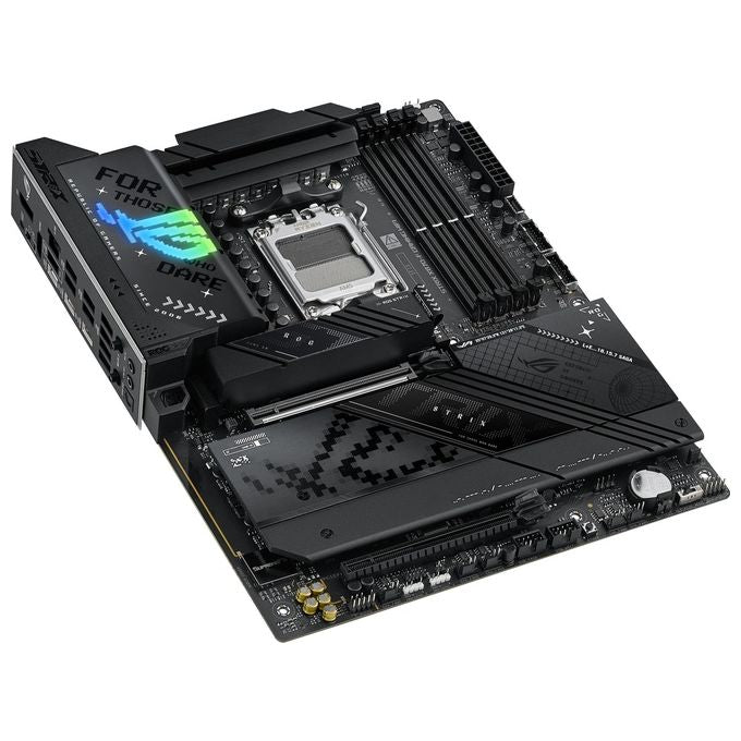 ASUS 90MB1IV0-M0EAY0 ROG STRIX X870-F Scheda Madre ATX Socket AM5 DDR5 fino a 192 GB Wi-Fi 7 Bluetooth 5.4 colore Nero