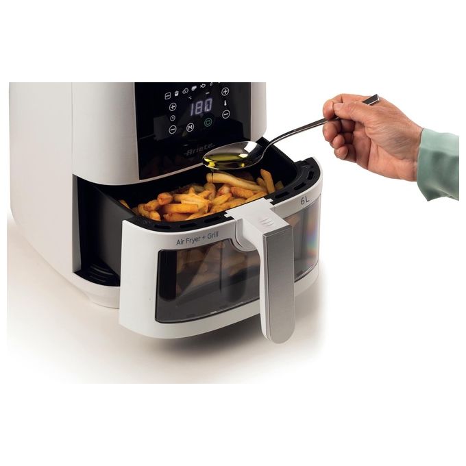 Ariete 4626 Friggitrice ad aria 6 L 1300 W 8 programmi preimpostati Display Touch colore Bianco