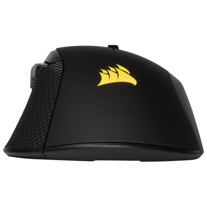 Corsair Ironclaw Rgb Fps-Moba Mouse Gaming Ottico Sensore 18000 Dpi Retroilluminazione Rgb Led Nero