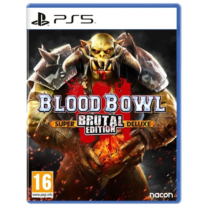 Nacon PS5BLOODBOWL3IT Blood Bowl 3 Super Brutal Deluxe Edition Videogioco PS5 Italiano PEGI 16 Edizione Speciale con Contenuti Esclusivi colore Nero