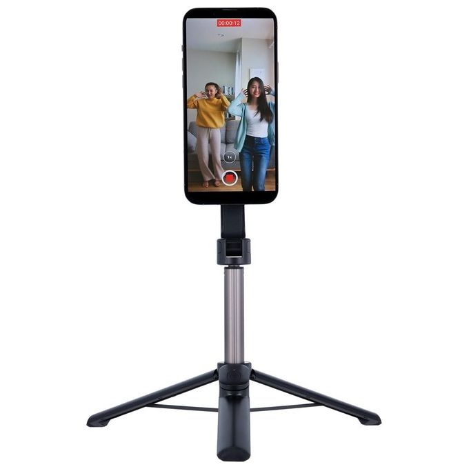 Rollei 23065 Treppiede per Smartphone con Supporto Magnetico MagSafe e Telecomando Bluetooth colore Nero