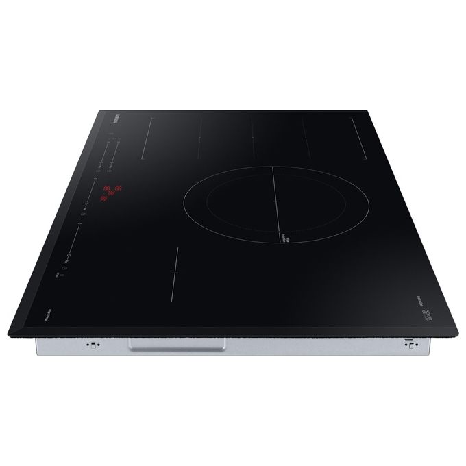 Samsung NZ84C6057KK Piano cottura induzione 80 cm 4 zone Slim Fit Flex Zone Plus 7.4 W Wi-Fi SmartThings 15 livelli colore Nero