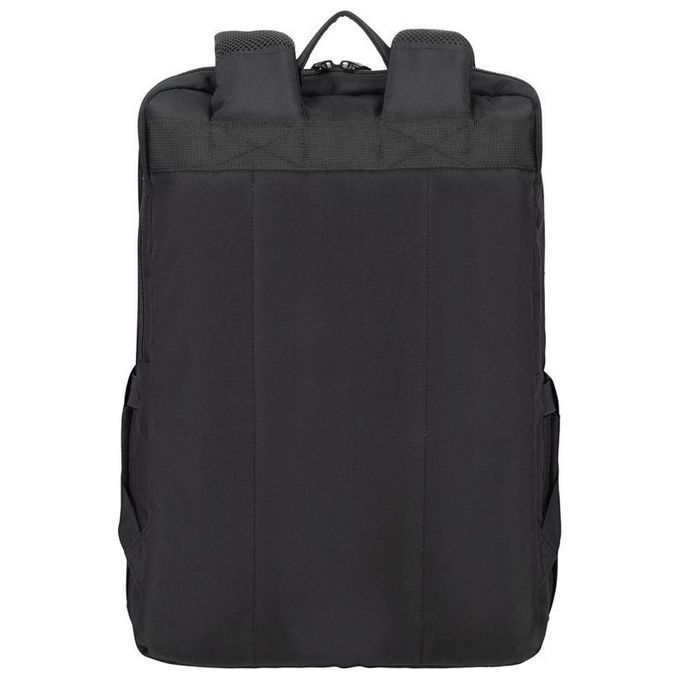 Rivacase 7569 Alpendorf Zaino per Notebook 17.3'' con Materiale Riciclato RPET Tasca per Tablet e Resistente all'Acqua colore Nero