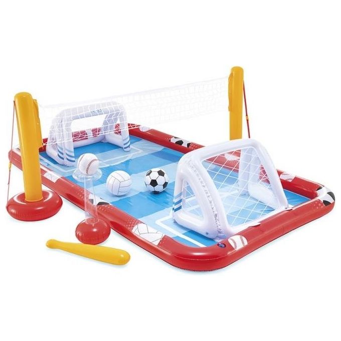 Intex 57147NP Play Center Multi Sport Piscina Gonfiabile per Bambini 325x267x102 cm 470 L 3+ anni