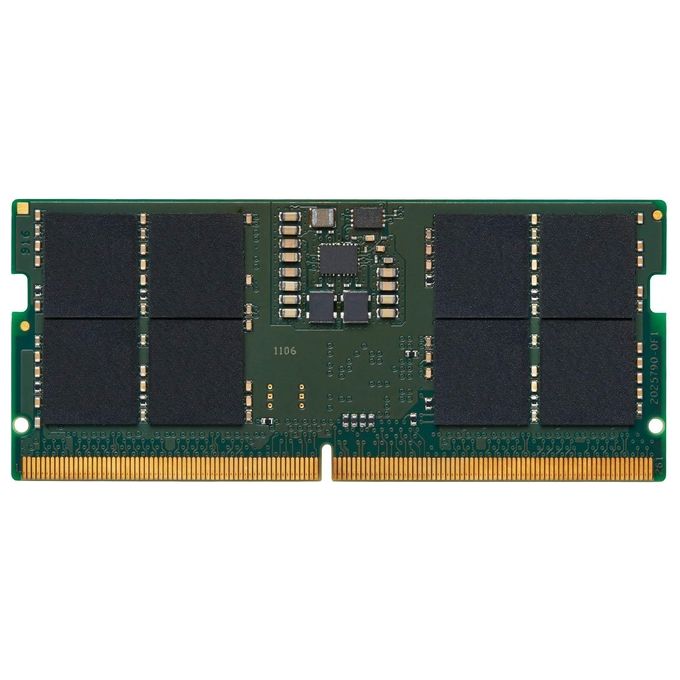 Kingston KCP556SS8-16 Memoria RAM 16GB DDR5 5600MT-s SO-DIMM CL46 1.1V Non-ECC Unbuffered per Laptop