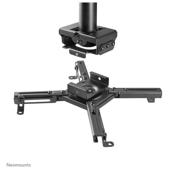 Neomounts CL25-540BL1 Supporto a soffitto per proiettore regolabile in altezza 60,5-90,5 cm capacita' 35 Kg rotazione 360° inclinazione ±20° colore Nero