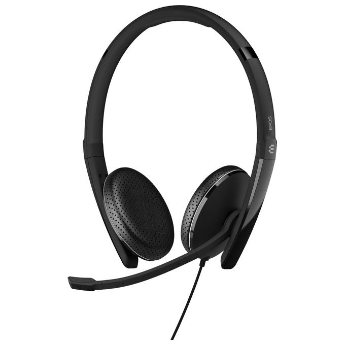 Epos 1000906 ADAPT 165T USB-C II Auricolare Cablato Padiglione Ufficio USB-C Jack 3.5mm Microfono Noise Cancelling Microsoft Teams colore Nero