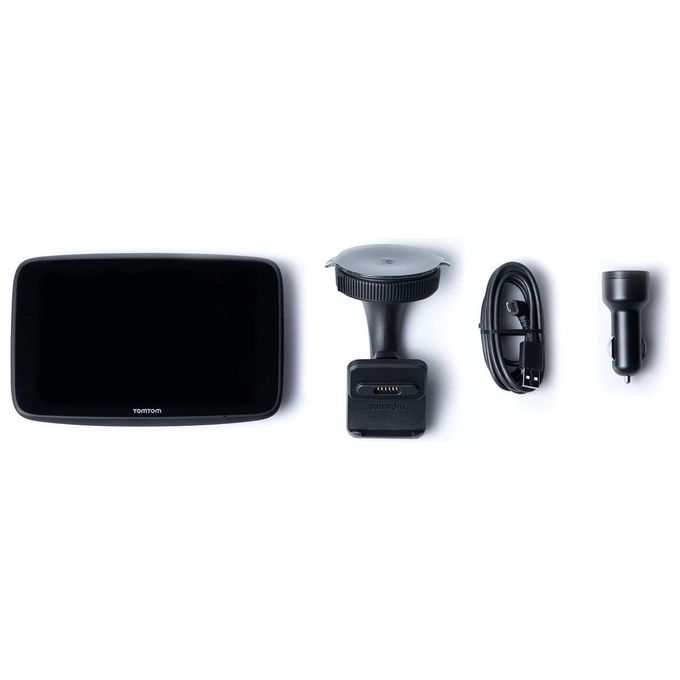 TomTom 1YD6.002.20 GO Expert Plus Navigatore GPS Fisso Schermo 6'' Risoluzione 1280x720 Pixel Memoria Interna 32 GB RAM 2000 MB Wi-Fi Bluetooth TMC colore Nero