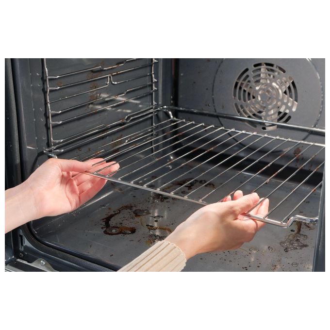 Whirlpool W7 OM5 4S P Forno Elettrico Multifunzione da Incasso Autopulente Capacita' 73 Litri Classe energetica A+ Tecnologia Sesto Senso Ready2cook Cook4 Cook3 Autopulente 8 Funzioni 60 cm Acciaio Inox