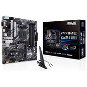 ASUS 90MB19X0-M0EAY0 PRIME Scheda madre B550 Socket AM4 DDR4 Wi-Fi 6 Bluetooth 5.2 colore Multicolore