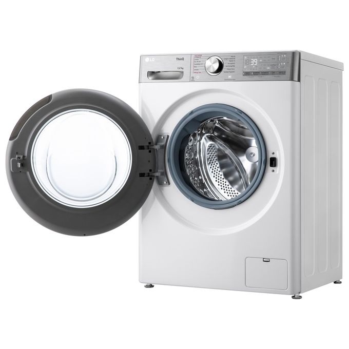 LG D4R9513TPWC Serie R9 Lavasciuga Frontale 13-7 Kg 1400 rpm Classe D AI DD TurboWash 360 Autodosaggio (85x60x61,5 cm) colore Bianco