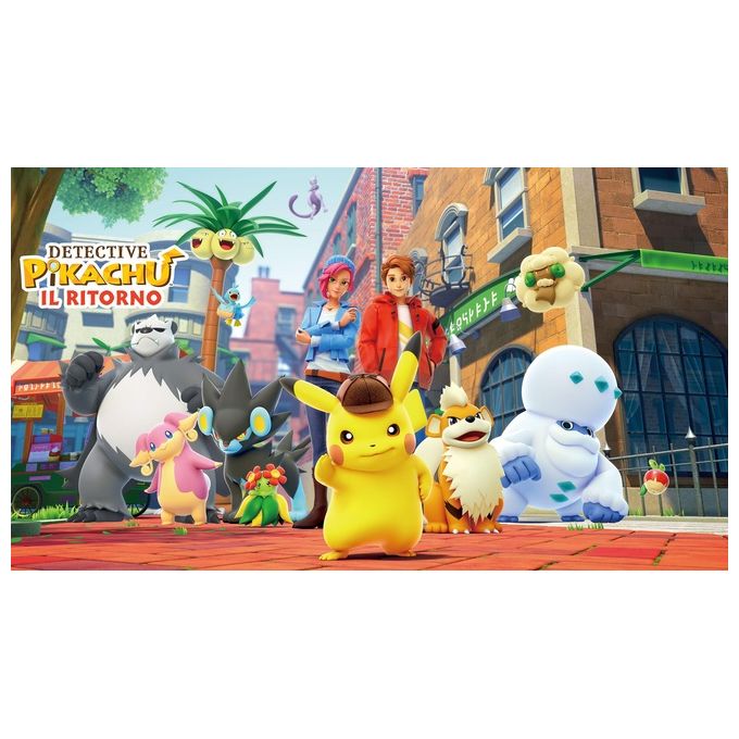 Nintendo 10011844 Detective Pikachu Il Ritorno Gioco Avventura Nintendo Switch Standard Edizione PEGI 7