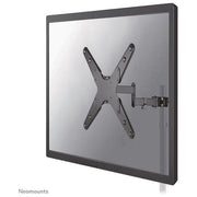 Neomounts FL40-450BL14 Supporto Palo per TV 32-55 Pollici VESA 75x75 a 400x400 Inclinabile e Girevole 180° colore Nero