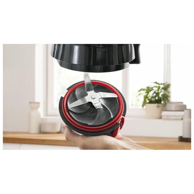 Bosch MMB6177S Serie 4 VitaPower Frullatore da tavolo 1200W 1.5L lame ProEdge lavastoviglie colore Argento