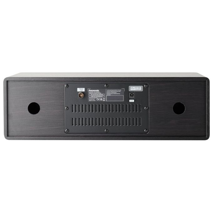Panasonic SC-DM202EG-K Sistema Micro Hi-Fi con Lettore CD Radio DAB+ FM USB Bluetooth 24 W Display TFT 2,4'' colore Nero