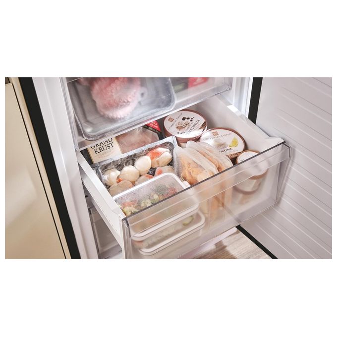 Candy CNCQ2T618EB Fresco 300 Frigorifero Combinato 355 L 185 cm Classe E 38 dB No Frost colore Nero
