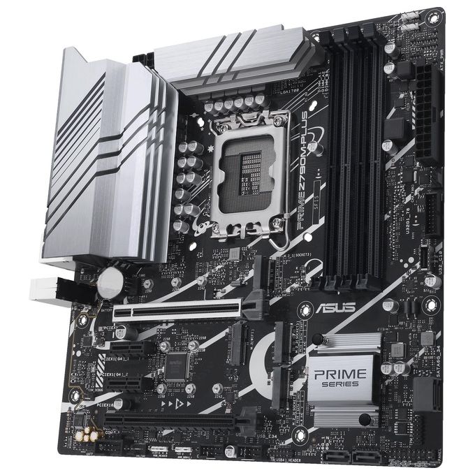 ASUS 90MB1E70-M1EAY0 PRIME Scheda madre Z790 LGA 1700 micro ATX DDR5 HDMI USB 3.2 Gen 2 Type-C Thunderbolt 4 M.2 colore Nero