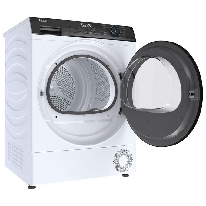 Haier HD100-A2939E-IT I-Pro Serie 3 Asciugatrice Pompa di Calore 10 Kg Classe A++ 15 Programmi Wi-Fi (84.5x59.5x66.5 cm) colore Bianco