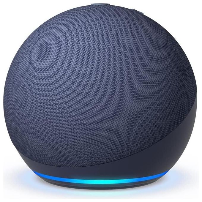 Amazon B09B8RF4PY Echo Dot 5a Generazione Altoparlante Intelligente con Alexa Wi-Fi Dual-band Bluetooth colore Blu
