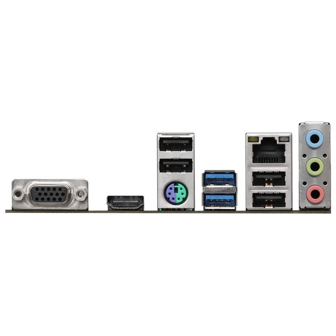 ASRock H610M-HVS-M.2 R2.0 Scheda Madre micro ATX Socket LGA 1700 Chipset Intel H610 DDR4 64 GB M.2 SATA III HDMI VGA Gigabit Ethernet