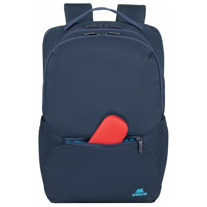 Rivacase 7764 Ulsan Zaino Porta PC 15.6'' Idrorepellente Poliestere Urbano colore Blu Scuro
