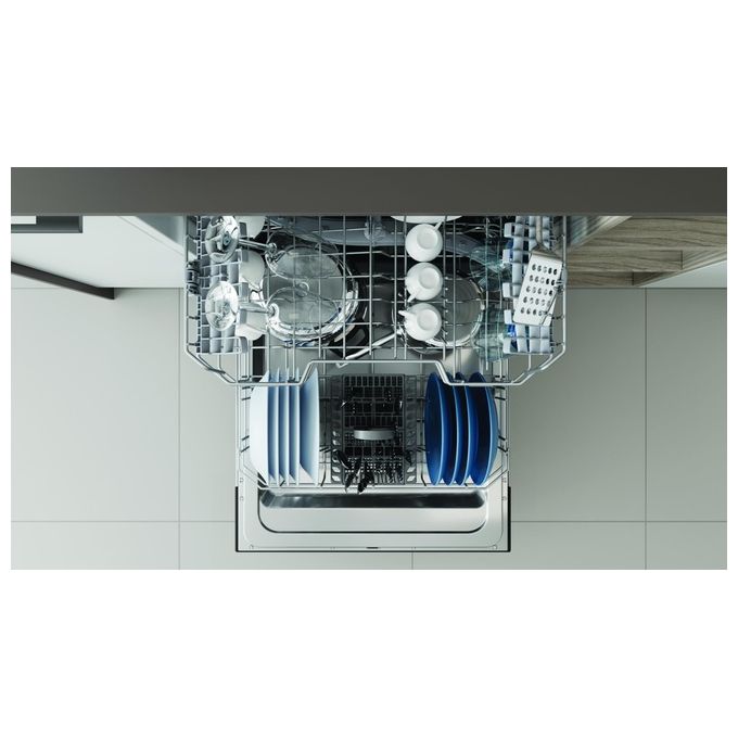Indesit I3BL634B Lavastoviglie da Incasso a Scomparsa Parziale 14 coperti Classe D 44 dB Touch Display (82x60x55 cm) colore Nero