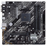 ASUS PRIME B550M-K, Scheda madre micro ATX AMD B550 (Ryzen AM4), dual M.2, PCIe 4.0, 1 Gb Lan, HDMI-D-Sub-DVI, SATA 6 Gbps, USB 3.2 Gen 2 Type-A e supporto per connettori RGB Aura Sync RGB