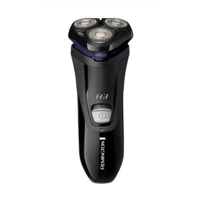 Remington R3002 R3 Style Series Rasoio elettrico Rotativo solo a secco 3 testine colore Nero Grigio