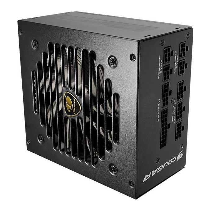 COUGAR 31GX075001P01 GEX750 Alimentatore per Computer 750 W 80 PLUS Gold Totalmente Modulare Ventola 12 cm colore Nero
