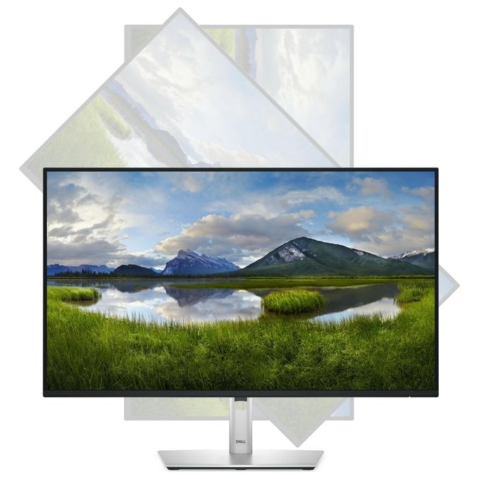 Dell P2725H P Series Monitor PC 27'' Full HD 1920x1080 IPS 100Hz 5ms 99% sRGB USB-C DisplayPort HDMI VGA colore Nero
