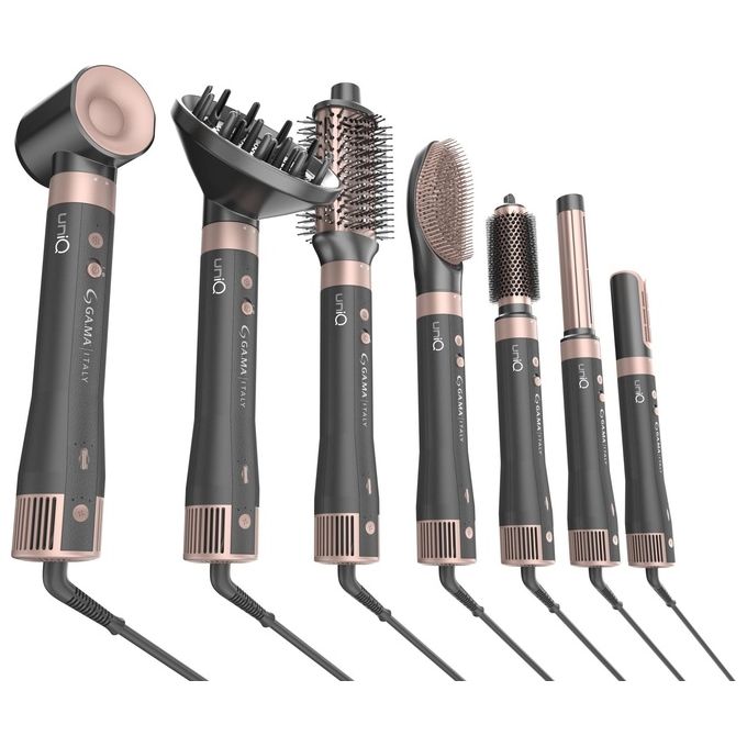 Ga.Ma GH0114 Asciugacapelli Multistyler 8 in 1 Uniq Vibrance