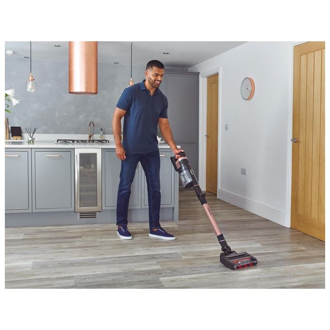 Shark IZ400EU Stratos Aspirapolvere a Bastone 2 in 1 Senza Filo DuoClean PowerFins Plus autonomia 60 min colore Nero Pesca