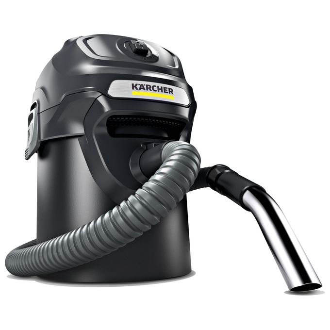 Karcher 1.629-711.0 Aspiracenere AD 2 Fireplace Potenza 600W Capacita' 14 Litri Nero