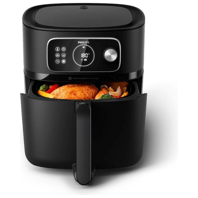 Philips HD9876-90 Friggitrice ad aria 8.3 L 2200 W 22 Programmi Display LED colore Nero