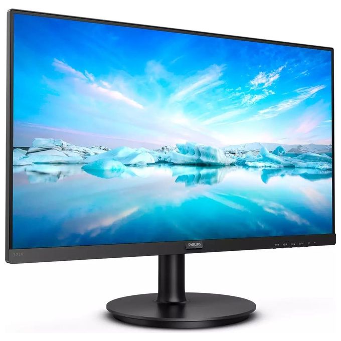 Philips 221V8 Monitor 22'' Adaptive Sync 75 Hz Va Full Hd 4Ms Hdmi Vga Attacco Vesa Nero