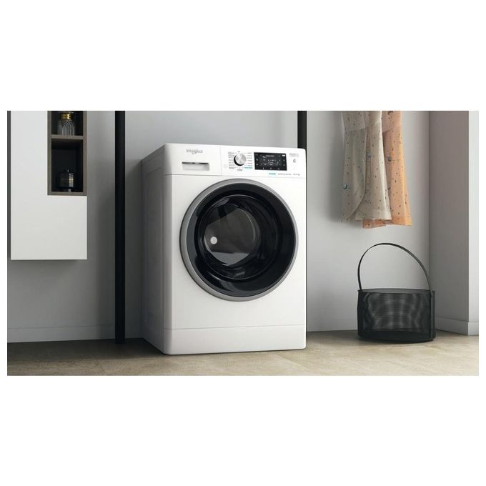 Whirlpool FFWDD 107625 WBS IT FreshCare Lavasciuga Frontale 10-7 Kg 1600 rpm Classe E Inverter 6° SENSO (85x60x60 cm) colore Bianco