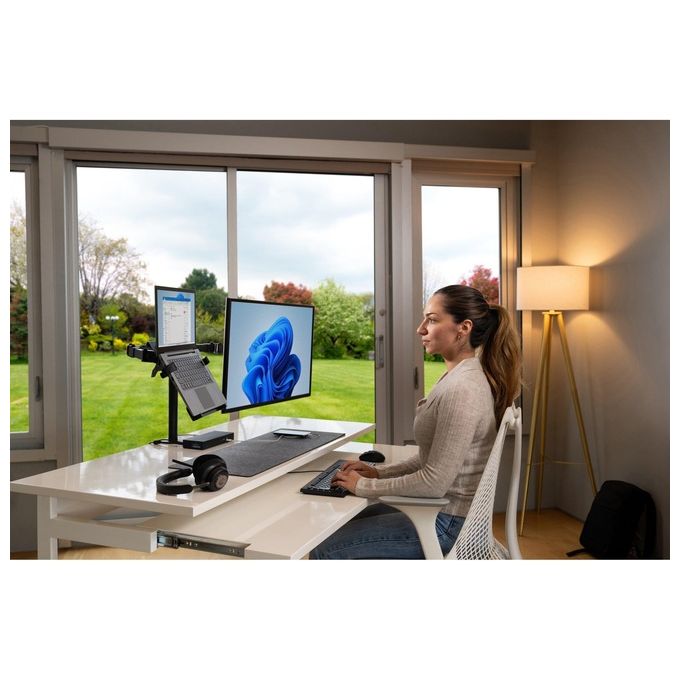 Kensington K72481WW Mouse MY310 EQ Wireless 6 Pulsanti DPI 800-1200-1600 USB-A Ricarica Batteria AAA colore Nero