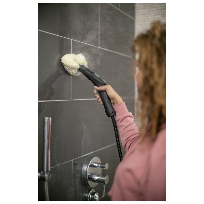 Kärcher 1.513-400.0 SC 2 Deluxe EasyFix Pulitore a Vapore 1500 W 3,2 bar 1 L 75 m² colore Bianco Nero