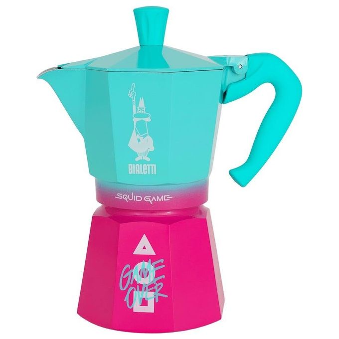 Bialetti 0005393 Moka Express Caffettiera 6 Tazze Alluminio Multicolore