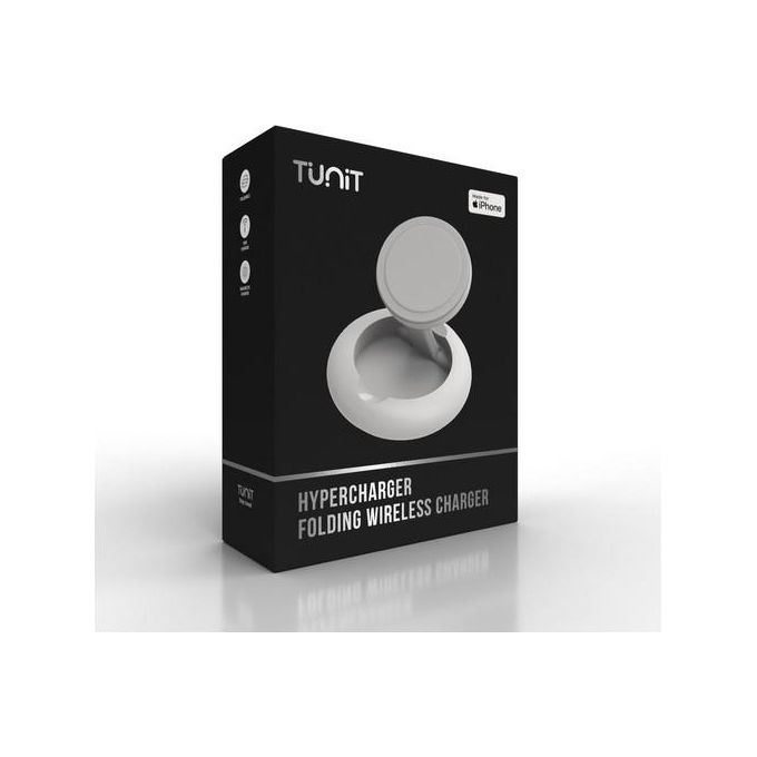 TUNIT TTMSWI00 Caricabatterie Wireless Interno per Smartphone con Ricarica MagSafe 15 W colore Bianco