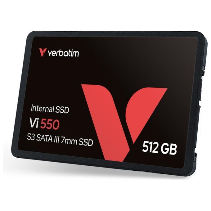 Verbatim Vi550 hard disk Ssd 512Gb Sata3 2,5'' 7mm