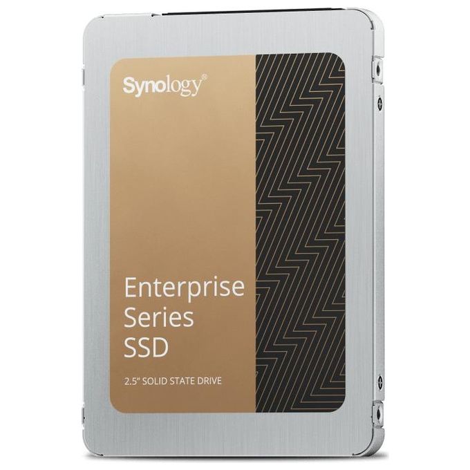 Synology SAT5221-960G SAT5200 SSD SATA III 2.5'' 960GB NAS Enterprise 530MB-s lettura 500MB-s scrittura 1700 TBW 5 anni garanzia