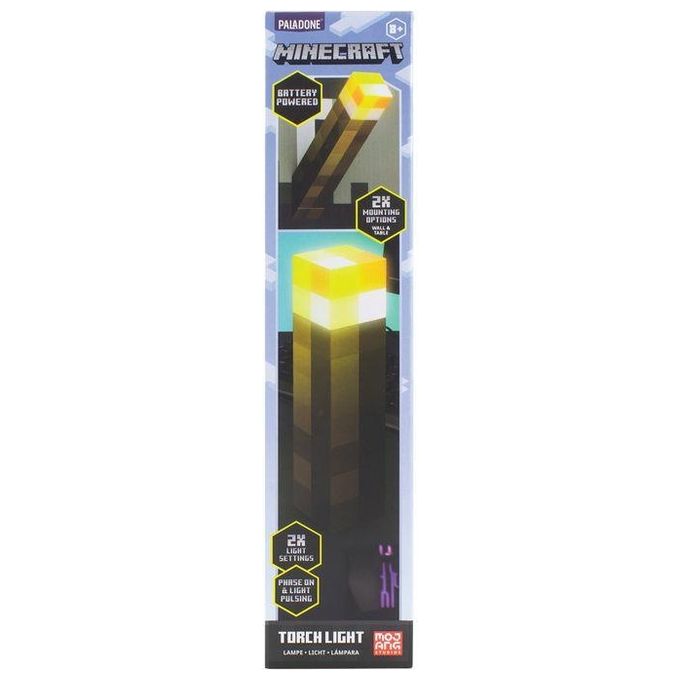 Paladone Lampada Torcia Minecraft