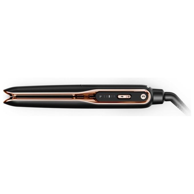 Rowenta SF8120 Ultimate Experience Piastra per Capelli Thermocare Titanio Ionica 5 Temperature 150-210°C colore Nero Rame