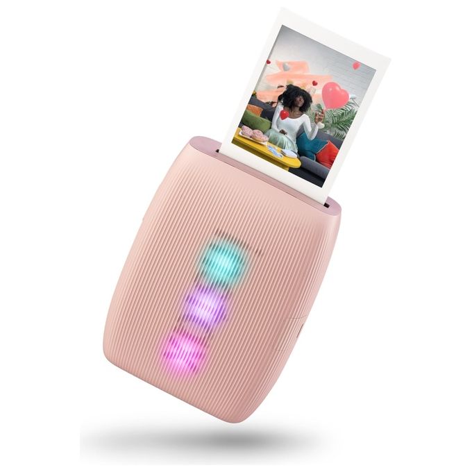 Fujifilm 86352 Instax Mini Link 3 Stampante Fotografica Bluetooth 5.1 800x600 dpi 15 sec USB-C colore Rosa