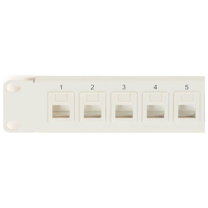 Link pannello patch vuoto colore grigio 16 porte